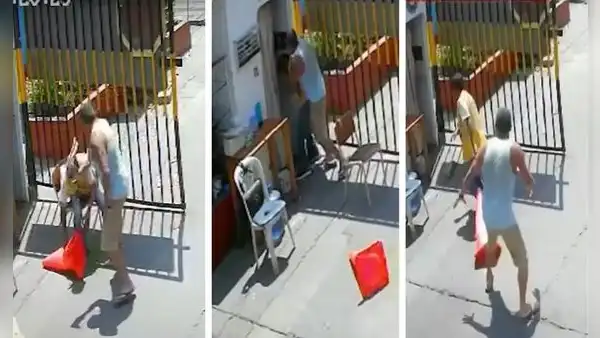 Sujeto golpea brutalmente a vigilante en Santa Anita: vecinos reportan que no es la primera vez