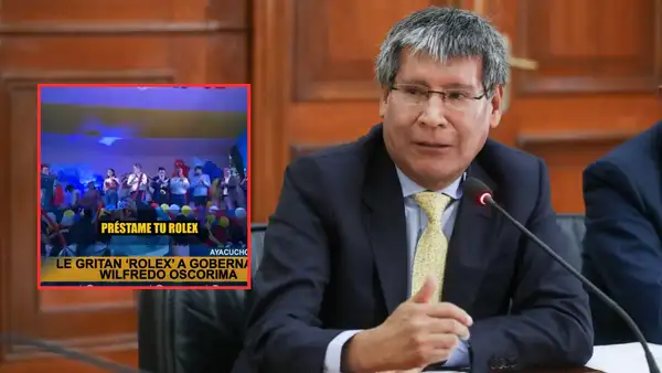"Préstame tu Rolex": así le gritaban los ciudadanos a Wilfredo Oscorima durante la inauguración de una obra