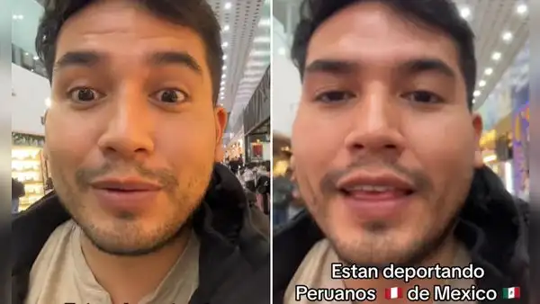 Peruano que viajó a México revela que Migraciones está muy estricto:"Están deportando"