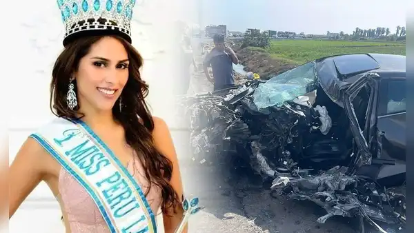 Miss Perú La Libertad 2017 queda herida de gravedad tras sufrir un accidente vehicular en Trujillo