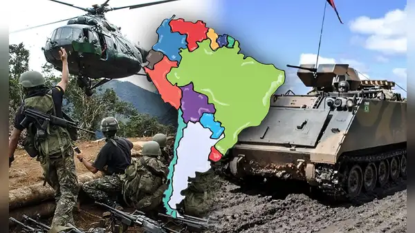 Descubre el país de Sudamérica supera a Perú y Chile con la mayor fuerza militar en 2024