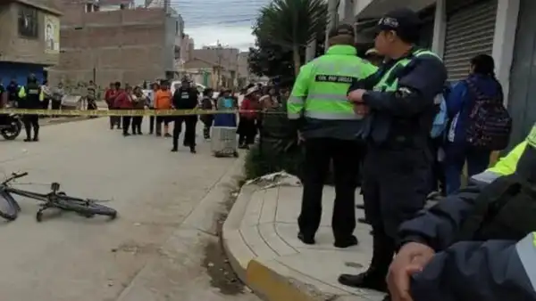 Junín: muere niño de 11 años atropellado por combi cuando manejaba bicicleta en Chilca