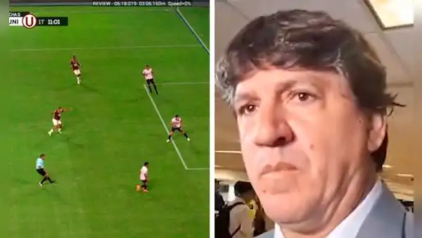 Ferrari y su duro mensaje tras polémico arbitraje en victoria de Universitario: "Es inconcebible"