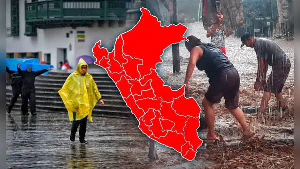 Lluvias en Perú: Senamhi alerta precipitaciones torrenciales del 16 al 18 de abril en regiones