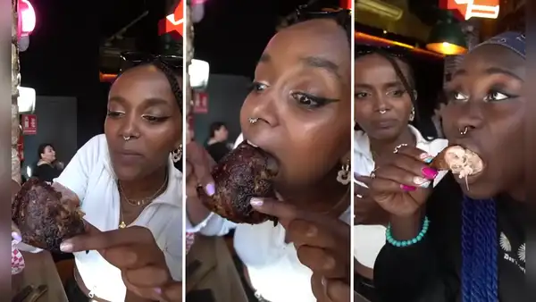 Jóvenes africanas prueban por primera vez POLLO A LA BRASA y asombran con inusual reacción: "Me he enamorado"