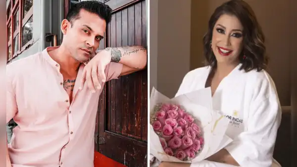 Karla Tarazona revela si volvió con Christian Domínguez y desmiente que le dio de comer en la boca