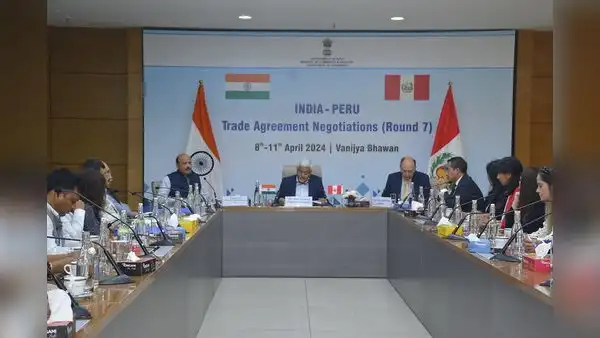 TLC Perú e India: concluye séptima ronda de negociaciones