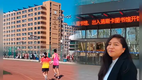 Estudiantes peruanas en CHINA revelan la increíble infraestructura de las universidades: tienen hasta un supermercado
