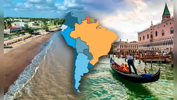 La única ciudad de Sudamérica que podría quedarse bajo el agua en 2030 como Venecia de Italia