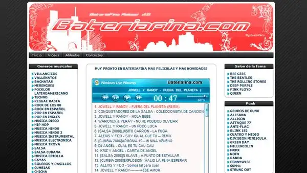 ¿Qué sucedió con 'Batería Fina', la web para escuchar música gratis que era un 'boom' en los 2000?