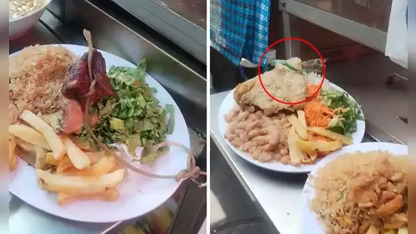 Carretillera amarra presas de pollo frito para evitar robos en Lima: "Solo pasa en Perú"