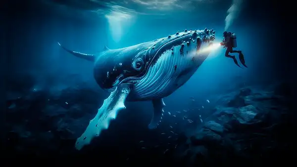 Científicos, en búsqueda de vida extraterrestre, tienen primera "llamada de contacto" con una ballena