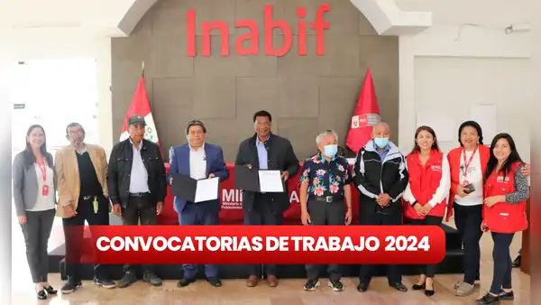 ¡Trabaja en Lima y Callao! Inabif ofrece 86 puestos de trabajo con sueldos de S/2.000