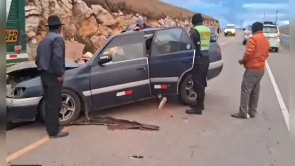 Junín: accidente en carretera Pampas-Huancayo deja un muerto y tres heridos de gravedad