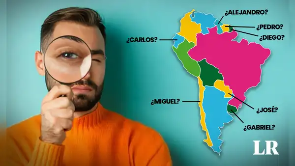 Los 5 nombres de hombre más populares de Sudamérica, según la IA: uno de ellos es común en Perú