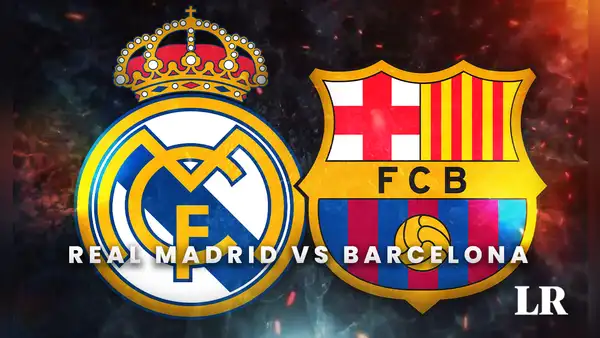 MIRA AQUÍ Real Madrid vs. Barcelona EN VIVO: hora y canla del clásico español de LaLiga 2023-24