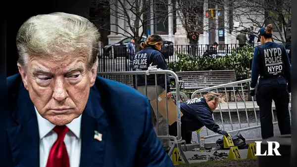 Muere hombre que se prendió fuego frente al tribunal donde Donald Trump es juzgado