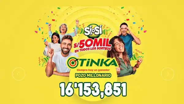 Lotería Tinka EN VIVO: números GANADORES HOY, 21 de abril, vía Intralot
