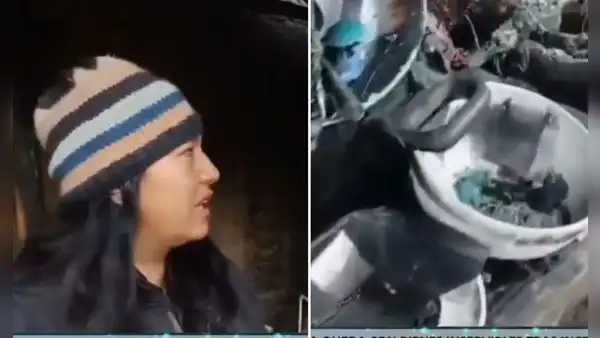Huancayo: joven ingresa a vivienda en llamas para salvar S/800 que ahorró para cumpleaños de su madre