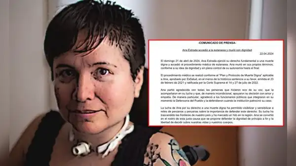 Ana Estrada: ¿quién era la activista peruana que falleció por medio de la eutanasia?