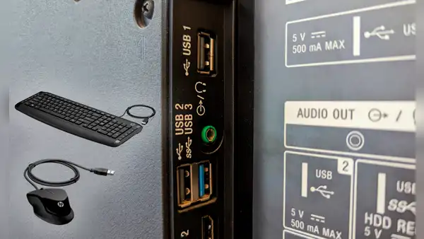 ¿Qué sucede si conectas un mouse o un teclado de computadora al puerto USB de tu smart TV?