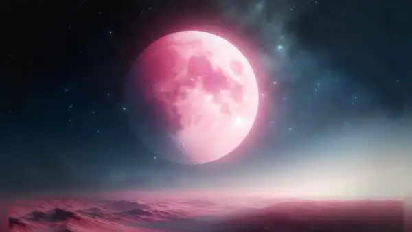 Descubre cómo, cuándo y a qué hora observar la Luna Rosa en Venezuela esta noche EN VIVO