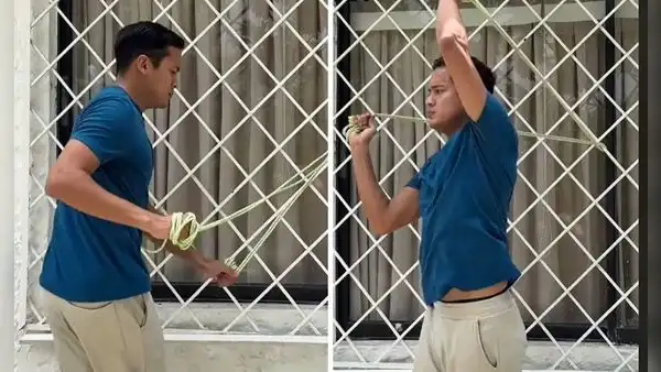 Colombiano muestra su técnica para que aprendas sí o sí a bailar salsa: “Pongámoslo a prueba”