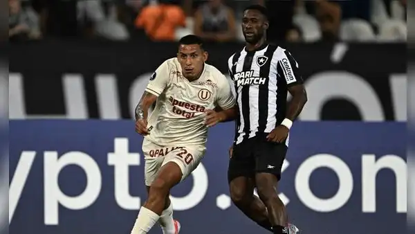 Universitario perdió su invicto: cayó 3-1 ante Botafogo en Brasil por la Copa Libertadores