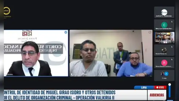 Patricia Benavides: PJ realiza control de identidad a Miguel Girao y otros detenidos en operación Valkiria