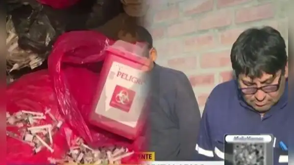 Puente Piedra: desarticulan banda que convertía residuos hospitalarios en botellas de plástico