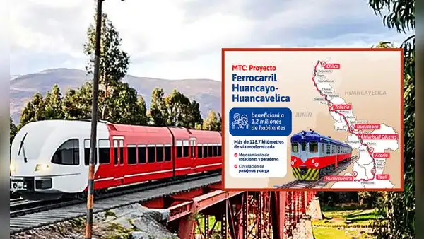 Tren Macho de Huancayo a Huancavelica: ¿cómo será el nuevo ferrocarril y en qué fase se encuentra?