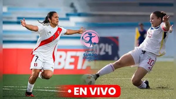 Venezuela vs. Perú EN VIVO: sigue el juego de la Vinotinto por el Sudamericano Femenino Sub-20
