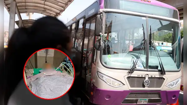 Mujer denuncia que la ATU no quiere pagar gastos médicos tras sufrir accidente en el Corredor Morado