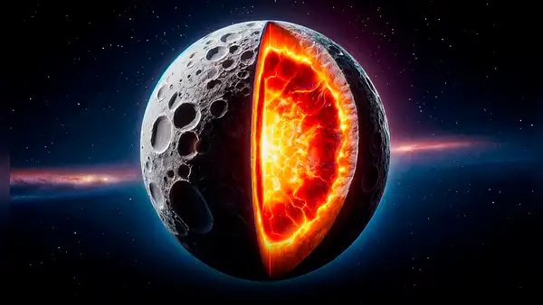 Científicos descubren finalmente qué hay dentro de la Luna: es casi igual que la Tierra