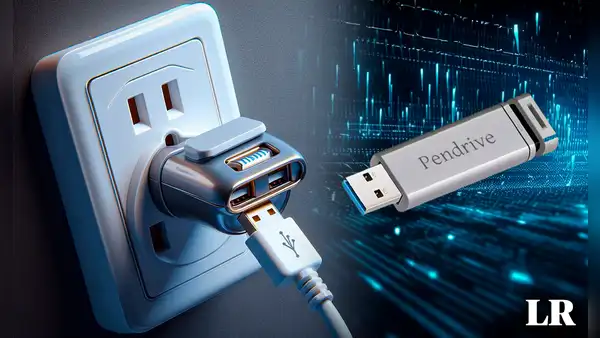 Conoce qué sucede al conectar una memoria USB al cargador del celular y enchufarlo a la corriente