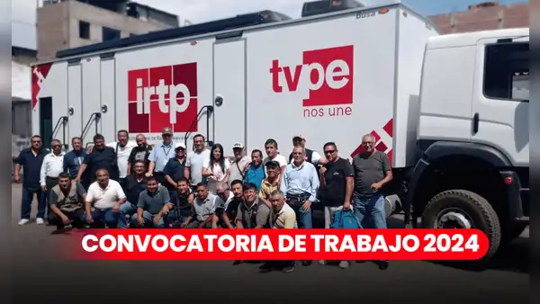 ¿Eres comunicador o ingeniero? IRTP abre convocatoria con sueldos de hasta S/8.500