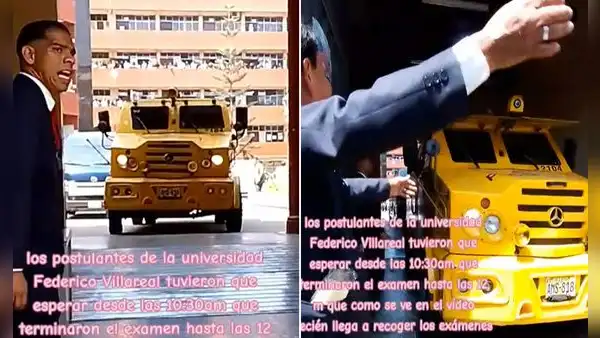 ¡Seguridad extrema en UNFV! Prosegur retira exámenes de admisión y genera polémica en redes: "Ni en la UNI"