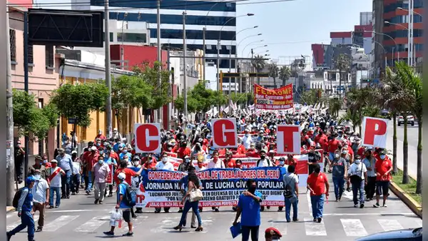 Día de las y los Trabajadores: CGTP convoca movilización nacional para el 1 de mayo