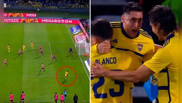 Luis Advíncula y su genial asistencia para el gol de Boca Juniors que lo acerca a la final en Argentina