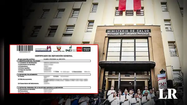 Minsa: desde el 1 de mayo personal de salud accederá a certificados de defunción solo con DNI electrónico