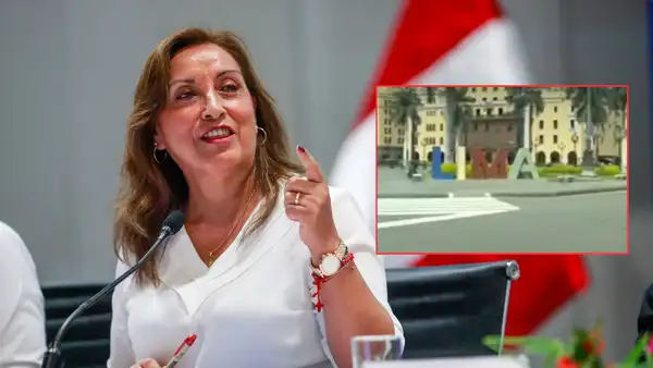 Restringen acceso a la Plaza de Armas tras anuncio de movilización contra Dina Boluarte