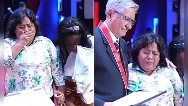Madre recibió el diploma de graduación de la UNMSM de su hijo fallecido: “¡Lo lograste!”