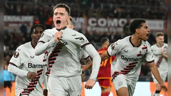 Bayer Leverkusen venció 2-0 a la Roma por la ida de las semifinales de la Europa League