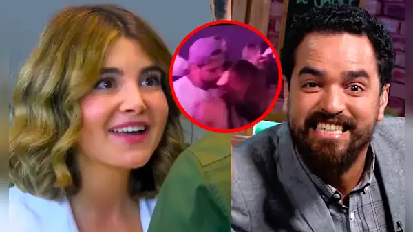 Franco Cabrera es ampayado besándose con actriz de 'Al fondo hay sitio' Alex Béjar