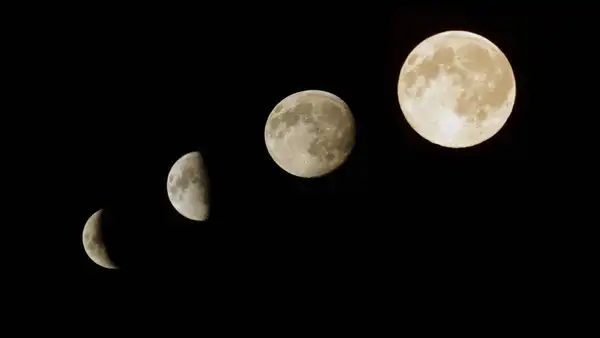 La luna llena de mayo 2024 y las fechas de las fases lunares en el mes