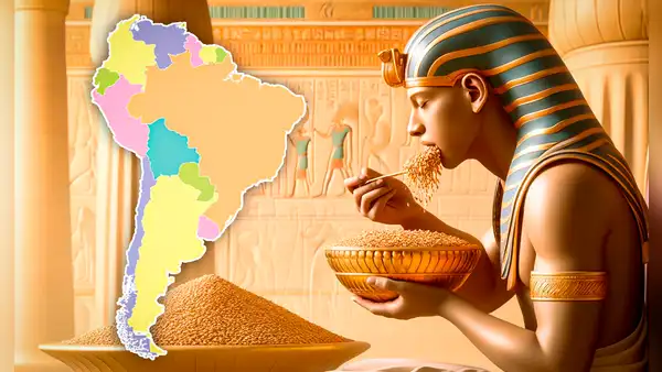 El cereal más antiguo del mundo, el favorito de los faraones, es cultivado en 6 de países de Sudamérica