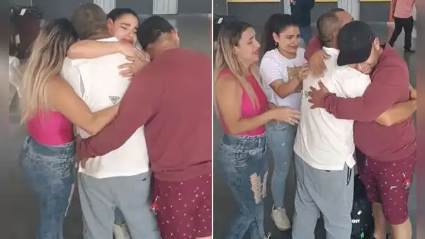 Venezolano atraviesa fronteras para reencontrarse con  sus hijos luego de 6 años en PERÚ