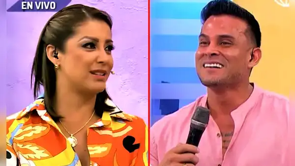 Karla Tarazona queda en shock EN VIVO al saber que Christian Domínguez conducirá con ella: "Estoy indignada"