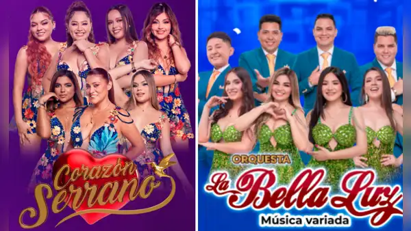 Conciertos por el Día de la Madre GRATIS en Perú: Corazón Serrano, Agua Marina, La Bella Luz y más