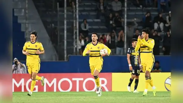 Con golazo de Cavani, Boca Juniors ganó 2-1 a Sportivo Trinidense por la Copa Sudamericana 2024
